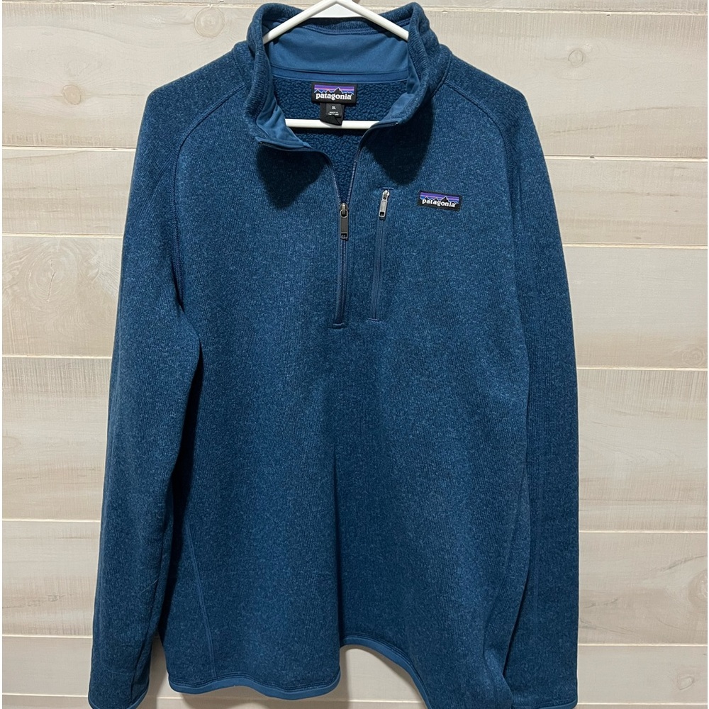 Mens Patagonia Better Sweater Quarter Zip